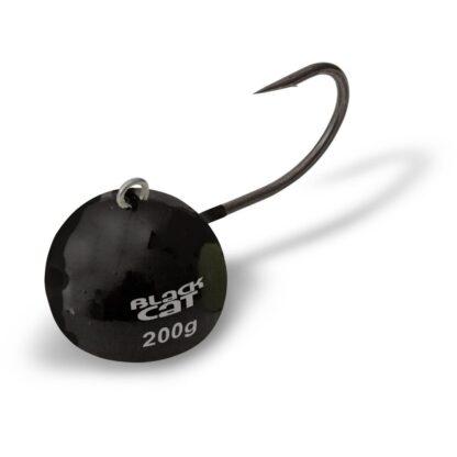 Black Cat Jigová hlava Fire-Ball černá - 80g