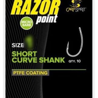 Carp Spirit Háčky Short Curve Shank 10ks Velikost háčku: #8