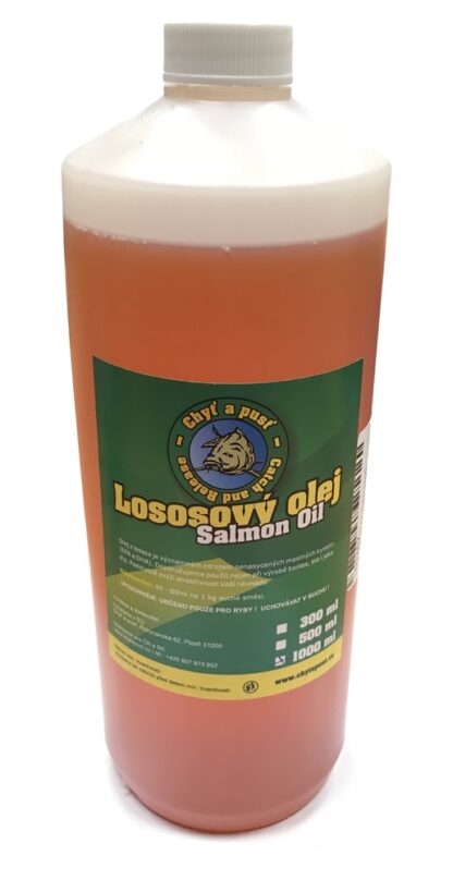 Chyť a pusť Olej lososový 500ml