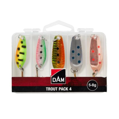 DAM Sada nástrah Trout Pack - 4-5cm 6