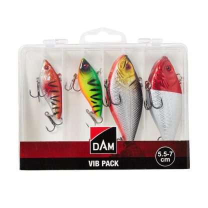 DAM Sada wobleru Vib Pack Box 5.5-7cm 4ks