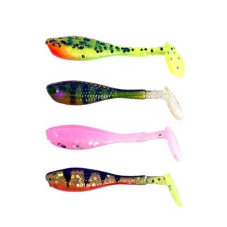 Fox Rage Gumová nástraha Micro Fry UV Mixed colour 4cm 8ks