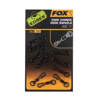 Fox Rychlovýměnné obratlíky Kwik Change Mini Hook Swivels vel. 11