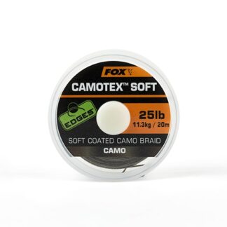 Fox Ztužená šňůrka Camotex Soft Camo 20m - 35lb