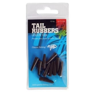 Giants Fishing Převlek na závěsku Tail Rubbers Green 20mm 10ks