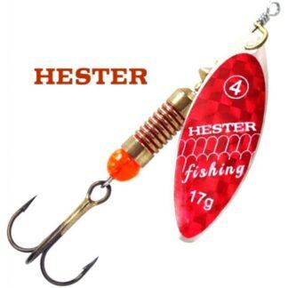 Hester Fishing Třpytka Willow Red Holo Scales Hmotnost: 3g