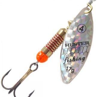 Hester Fishing Třpytka Willow Silver Holo Scales Hmotnost: 12g
