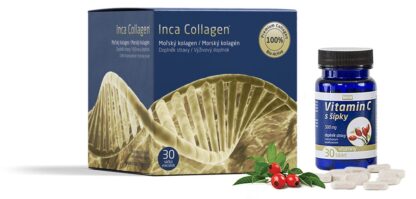 Inca Collagen Mořský kolagen 30 sáčků + dárek Vitamín C