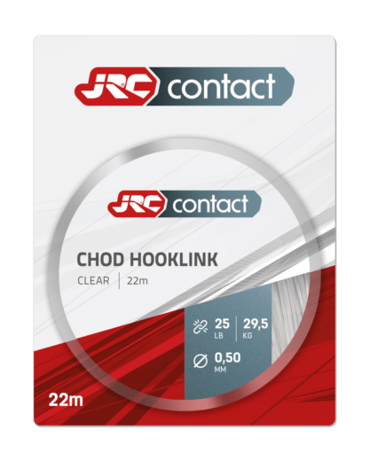 JRC Návazcový Vlasec Chod Hooklink Clear 22m 25lb