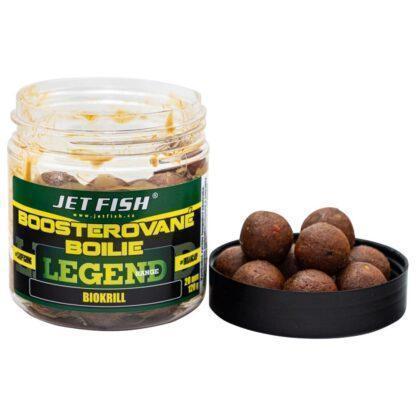 Jet Fish Boosterované Boilie Legend Range BioKrill 250ml Průměr: 20mm