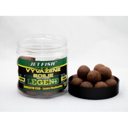 Jet Fish Vyvážené Boilie Legend Range  Bioenzym Fish - Losos / Asa Hmotnost: 250g