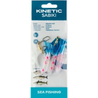 Kinetic Návazec Sabiki Squido 3ks Barva: Hot Blue