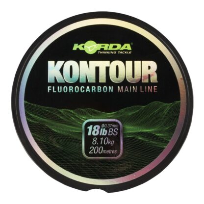 Korda Fluorocarbon Kontour Fluorcarbon 200m - 18lb