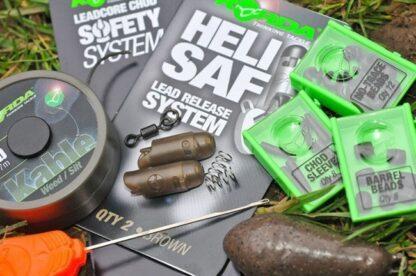 Korda Montáž Mini Heli Safe Lead Release System 2ks Barva: Green (zelená)