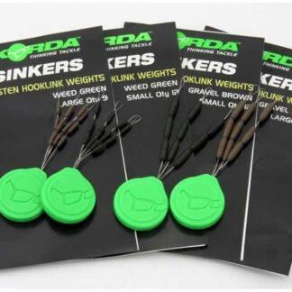 Korda Zarážky Sinkers Large 9Ks Varianta: L Brown 9ks