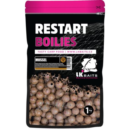 LK Baits Boilie ReStart Mussel 18mm 1kg