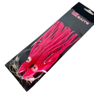 LK Baits Návazec Chobotnice UV Pink - 8/0 16cm