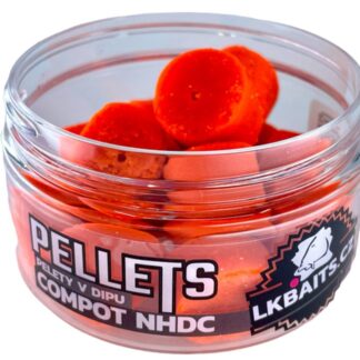 LK Baits Pelety v dipu Compot NHDC 60g - 17mm