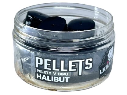 LK Baits Pelety v dipu Halibut 60g - 17mm