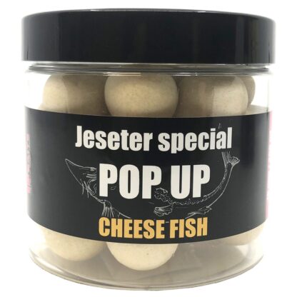 LK Baits Pop-Up boilie Jeseter Special 18mm 200ml - Cheese Fish