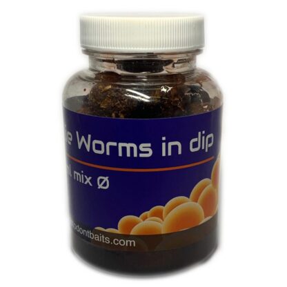 Mastodont Baits Boilie v dipu mix 150ml - Worms