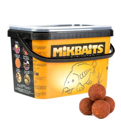 Mikbaits Boilie Spiceman Pikantní Švestka 10kg - 24mm