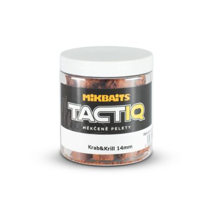 Mikbaits Měkčené pelety TactiQ Krab&Krill 250ml - 18mm