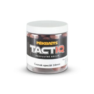 Mikbaits Rozpustné boilie TactiQ Česnek speciál 250ml - 20mm