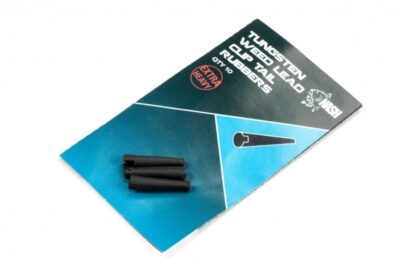 Nash Převleky Tungsten Weed Lead Clip Tail Rubber 10ks