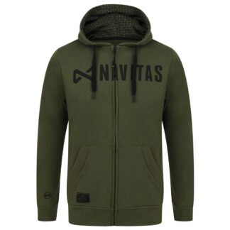 Navitas Mikina Core Zip Hoody Green - XXL