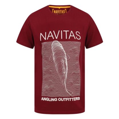 Navitas Tričko Joy Tee Burgundy - XXL