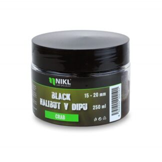 Nikl Black Halibut Pelety v Dipu Scopex&Squid 250g 15+20mm Průměr: 15+20mm