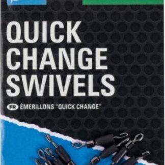 Preston Obratlík Quick Change Swivels 8ks Velikost: Small