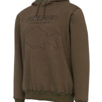 Prologic Mikina Mega Fish Hoodie Army Green - XXL