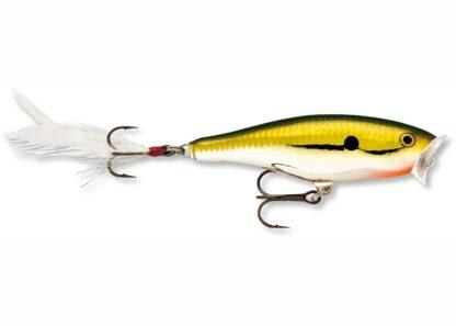 Rapala Wobler Skitter Pop Top Water Fresh Gold Chrome - 9cm 14g