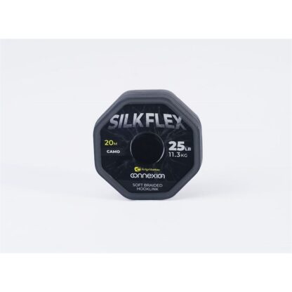 RidgeMonkey: Šňůrka Connexion SilkFlex Soft Braid 25lb 20m