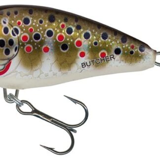 Salmo Wobler Butcher Floating Holographic Brown Trout - 7g 5cm