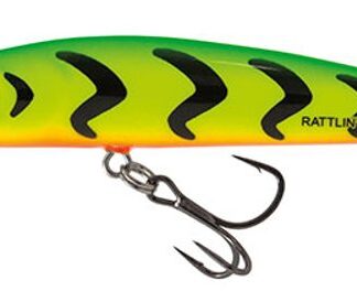 Salmo Wobler Rattlin Sting Deep Runner Green Tiger - 9cm 12g