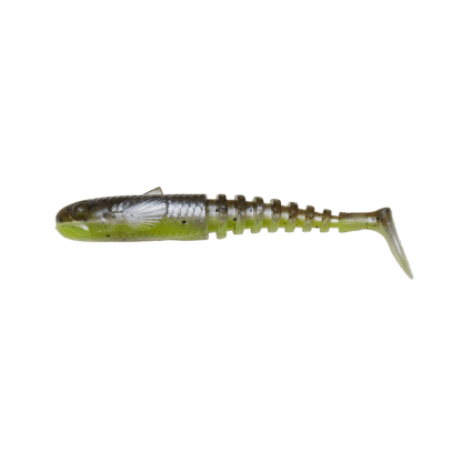 Savage Gear Gumová Nástraha Gobster Shad Green Pearl Yellow Hmotnost: 9g