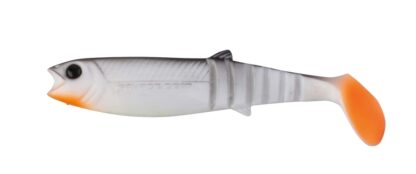 Savage Gear Gumová nástraha Cannibal Shad bulk White & Black - 8cm 5g