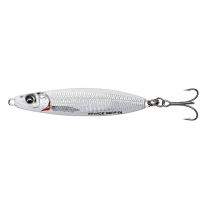 Savage Gear Pilker Psycho Sprat White Silver Hmotnost Pilkeru: 80g