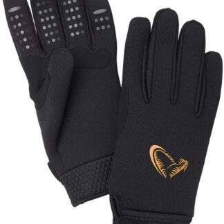 Savage Gear Rukavice Neoprene Stretch Glove Black Velikost: XL