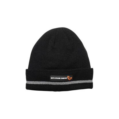 Savage Gear Zimní čepice Reflex Beanie One Size Black/Reflex