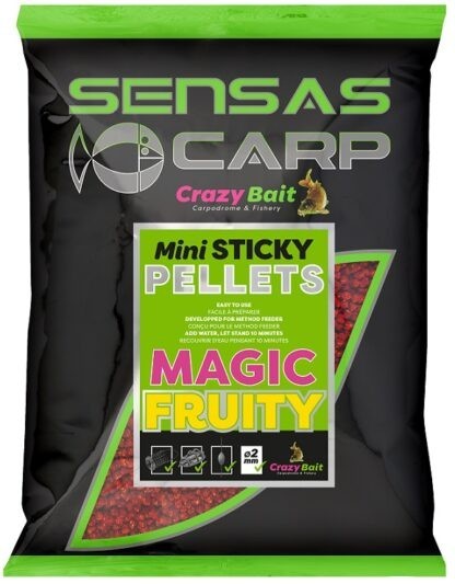 Sensas Pelety Mini Sticky 700g Hmotnost: 700g