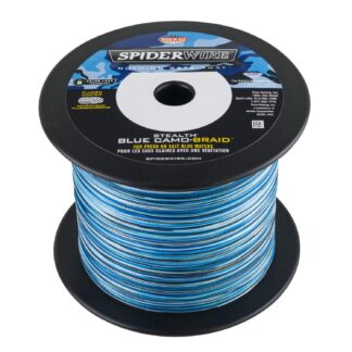 Spiderwire Pletená Šnůra Stealth Smooth x8 Blue Camo 1m Nosnost: 6 kg