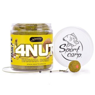 SportCarp Obalovací Pasta 4NUT 250ml Příchuť: Banana Bomb