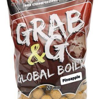 Starbaits Boilie Grab & Go Global Boilies Pineapple 20mm Hmotnost: 1kg