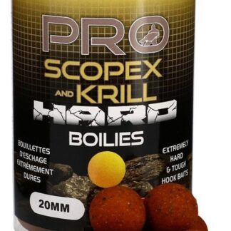 Starbaits Boilie Hard Probiotic Scopex Krill 20mm 200g