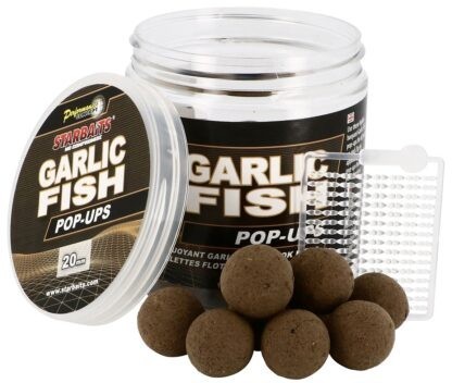 Starbaits Boilie Plovoucí Garlic Fish 80g Hmotnost: 80g