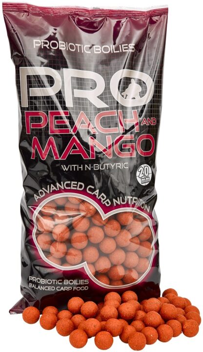 Starbaits Boilie Potápivé Pro Peach & Mango Hmotnost: 2